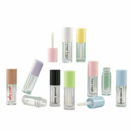 private Label Empty Lip Gloss Tubes Wholesale Bulk Portable Refillable Travel Bottles Transparent Lipgloss Makeup Ctainer j0h7#