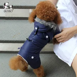 Apparel Bobo Waterproof Winter Dog Clothes Warm Large Dogs Parka Pet Snow Coat Puppy Anorak Big Pets Skiwear For Small Dog Clothing SXL