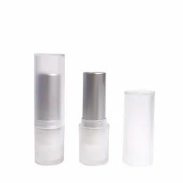 10/25/50pcs Vazio Lip Rouge Garrafa Ctainers 3g Matt High Sier Forma Redonda Embalagem Cosmética Tubos de Batom Recarregáveis Q0UW #