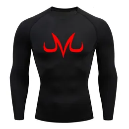 Z Mens Sports Quick Dry Shirt Anime Elements Compression T Shirts Gym Workout Fitness Undershirts Tops Tight Elastic Sportswear 240321