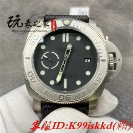 Panerai Men vs Factory Top Quality Automatic Watch P900 Automatisk Watch Top Clone för PAM984 Intern flytande Threedimensional Digital Ring Sand Dial Pet Resi