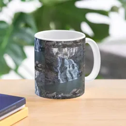 Mugs A Big Beautiful Waterfall Coffee Mug Cups Ceramic Pottery Cute And Different