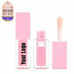 Private Label Transparent Plum Lip Oil Custom Makeup Clear Lipgloss Großhandel 47Lp#