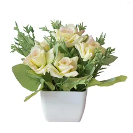 Symulacja kwiatów dekoracyjna sztuczne doniki Niedrzejsze plastik Piękny kolorowy dekoracja Wysokiej jakości materiały 4 colors