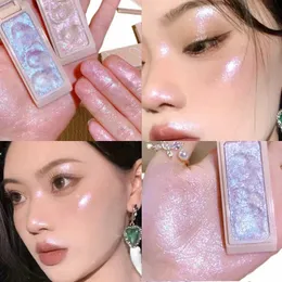 Med potatis textur glitter ögonskugga lg varaktigt vattentätt ögonskugga pärlor glitter kropp highlighter makeup palett x7af#