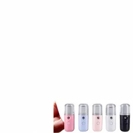 Nano Spray Face Steamer Idratante Anti Invecchiamento Spruzzatore facciale Strumento di bellezza USB Umidificatore Nebulizzatore Strumenti per la cura della pelle di bellezza V1FI #