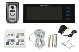 Videocitofono OWSOO Kit citofono campanello a colori da 7 pollici Kit telecamera esterna impermeabile Monitor interno Visione notturna Home Securi5882765