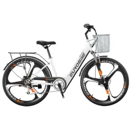 Fahrrad Smart Electric Ebike Bicycle ParentChild 2 Räder Elektrische Fahrräder 350 W 36 V 90 km 15AH Elektrische Roller -Fahrrad -Doppelbremsen