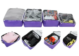 バッグスキー用具バッグ（1セット、4個）スノーシュー収納バッグ透明なTPU防水バッグインテリアバッグA7400として使用