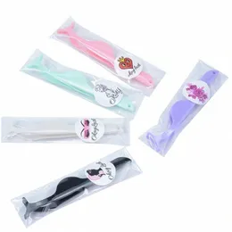 Kekel Private Label Fake Eyel Tweezers Custom Logo L Applicators Makeup Tools L Curler Nipper Clamp for Wholesale K5SU#