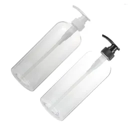 موزع صابون سائل 2pcs زجاجات مضخة الشامبو 1000 مل فارغة مع قابلة لإعادة ملء حمام غسل الجسم
