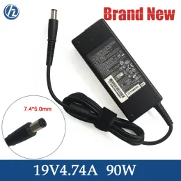 Adapter Genuine 90W HP 엘리트 북 8440P 8460P 8470P 8400 8500 8700 AC 어댑터 전원 공급 장치 19V 4.74a