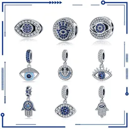 Accessori per gioielli fai da te serie Devil's Eye in argento 925 transfrontaliero Europa, America, Amazon, perline pendenti Spedizione gratuita