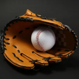 Handskar 1 st utomhus sport baseball handskar softballövning utrustning storlek 9.5/10.5/11.5/12.5 vuxen man kvinnlig tågförsörjning