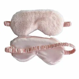 Slee Máscara Slee Blindfold Soft Plush Eye Masks Cute Love Cloud Eye Cover Máscara de pelúcia Eyepatch Nap Health Eye Cover C7NP #