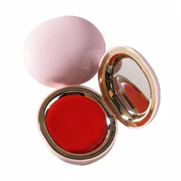 Privatetikett Blusher Cream 4G Anpassad bulk 5-färg MOCHROME LIP OCH CHEEK FÄRG Multifunktion Pigment Cute Pink Box Makeup O9vy#