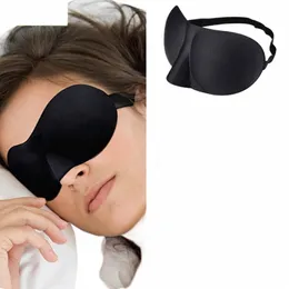 TCARE Eye Mask för Slee 3D Ctoured Cup Blindbind Ccave Gjutna nattsömmasker blockerar ljus med kvinnor Män Eyepatch 22LJ#
