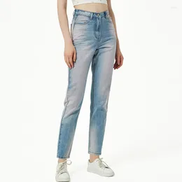 Kvinnors jeans denim kvinnor fritid tonåringar raka ben byxor kvinnliga långa byxor klassisk hög midja pojkvän alla matchar xxs 2xs xs 2024