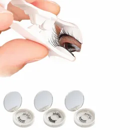 Magnete Pinzette mit 3D magnetischer natürlicher Nerz False Eyel Profial Eyel Extensi Makeup Curler Clip Clamp Makeup Tool k5LY #