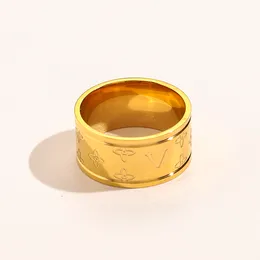 Designer-Ring, 18 Karat vergoldet, Luxus-Designer-Ringe für Damen und Herren, Buchstaben, einfacher Stil, Ringe, modisch, elegant, Paarringe, Verlobung, trendiges Weihnachtsgeschenk