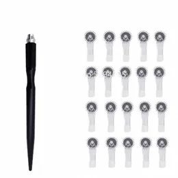 Profial Penna per macchina per tatuaggio sopracciglio Tebori Kit penna per manico 3D per labbra Eyeliner Body Art Forniture per trucco semipermanente s9xv #