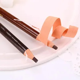 12pcs verfügbare Augenbrauenbleistiftschatten Kosmetik für Make -up Tönung wasserdichtes Mikroblading -Stift Augenbrauen Natürliche Schönheit 240315