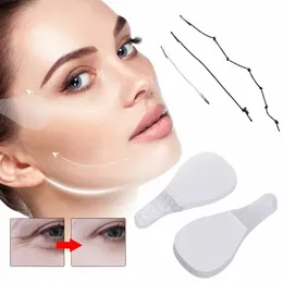 40/60pcs Secret Pro Face Lift Fitas Instantâneas Invisíveis Adesivos de Levantamento Facial Fina Maquiagem Facelifting Patch Ferramentas Cosméticas 32bn #