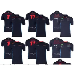 Motorcycle Apparel 2024 New F1 Racing Shirt Summer Mens And Womens Short Sleeve T Same Customised Drop Delivery Automobiles Motorcycle Otmnt