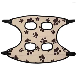 Dog Apparel Grooming Hammock Small Pet Cat Sling para aparar os gatos de unhas Cama A decoração