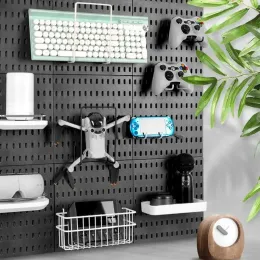 Organizasyon Ev Cihazı Depolama Sahipleri Raflar Pegboard Asma Plaka Aracı Raf Organizasyon Mutfak Banyo Organizatör Duvar için