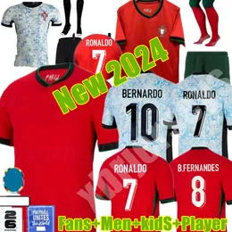 23 24 25 al nassr fc soccer jerseys ronaldo portuguese jerseys 2024 Joao Felix Pepe B. Fernandes Ruben Neves Diogo Portugieser Portugal Football Shirt Team Men Kids Kids