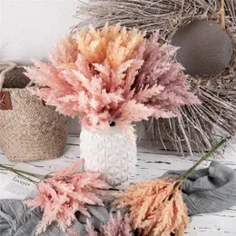 Fiori decorativi Piccolo bouquet con decorazione domestica simulata Fiore artificiale di garofano rosso beige rosa DYQ5375