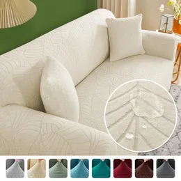 Waterproof Sofa Covers 1/2/3/4 Seats Jacquard Thick Couch Cover L Shaped Sofa Cover Protector Bench Covers 240306