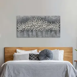 1 pezzo di fiori astratti pittura stampe su tela poster nordici immagini di arte della parete per soggiorno ufficio camera da letto sala da pranzo decorazione domestica moderna senza cornice