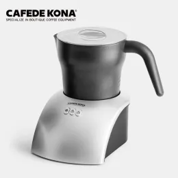 Tools Cafede Kona Milk Frother Stainless Steel Latte Coffee Mate Milk Foaming Steaming Machine