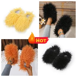 Slippers External Wear GAI Soft Bottom Home Women's Wholesale Flat popular Half pack slippers bigsize Fur Women Slippers Winter sweet Funny maomao style 2024