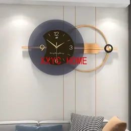 Relógios de parede Relógio de luxo Grande tamanho Decoração de casa Design moderno Decoração de sala de estar Relógio digital Klokken Wandklokken