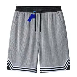 Shorts de seda gelo masculino, malha de verão, secagem rápida, plus size, corrida, esportes casuais, calças