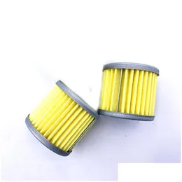 Motorcycle Fuel System 2Pcs Accessories Gz150-A/E Gz125Hs Oil Filter Element Grid Drop Delivery Automobiles Motorcycles Parts Engines Otc8I