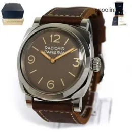 Swiss Made Made Panerai Sports Watches Panerasiss Radiomir 1940 3 Pam00662 47mm Esfera Papelesステンレス鋼高品質自動