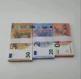 Fake Festive Money Supplies Party Other Banknote 500 100PCS/Pack Props 100 Euros Movie 200 Realistic Toy 10 50 Copy Curr Pjmnw