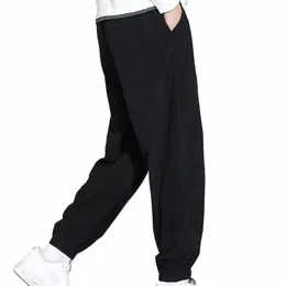 Sweatpants macios Respirável Stretchy Calças Esportivas Masculinas com Cordão Cintura Tornozelo Nona Calças para Jogging Gym D0ht #