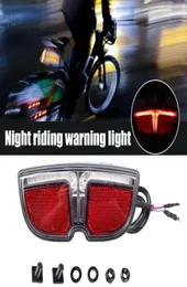 Elektrikli Bisiklet Kuyruk Işığı 6V LED LAMP BAFANG MID TRİSİ MOTOR Bisiklet Parçaları için Arka Fren Arka Fren lambası Lights8751508