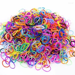 Dog Apparel 300pcs/bag Mixed Colorful Rubber Bands Girls Pet DIY Hair Bows Grooming Hairpin Accessories For Small Supply