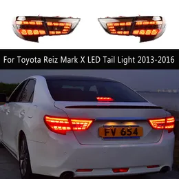 مؤشر إشارة إكسسوارات السيارات لتيارات تويوتا Reiz Mark X LED Tail Light Assembly 13-16 الفرامل المصباح الخلفي المصباح الخلفي