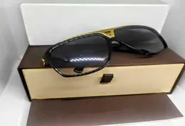 Модные солнцезащитные очки, очки в ацетатной оправе, солнцезащитные очки Millionaire, дизайнерские линзы 64 мм для мужчин и женщин, лучшие черные чехлы7644081