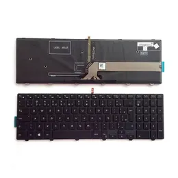 Dell Inspiron için BR 15 3000 5000 3541 3542 3543 5542 5545 5547 dizüstü bilgisayar klavyesi