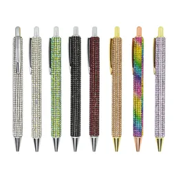 Алмазные шариковые ручки Gem Шариковая ручка с алмазными модными школьными канцелярскими товарами