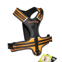 Harnesses New Dog Collars Leather Pet Dog Harness Pulling Training Chest Harness Large Dog Sport Working Dogs Fit for Husky Pitbull