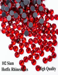 Sewing Notions Kleine Tasche Shiny Glass Rhinestones Flatback SS6 SS10 SS16 SS20 SS30 Looser Red Siam Fix Strass3151135